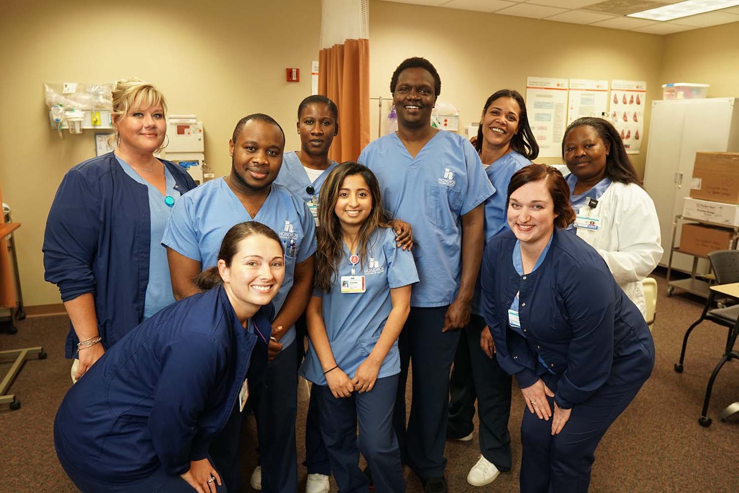 Nurses Posing for photo